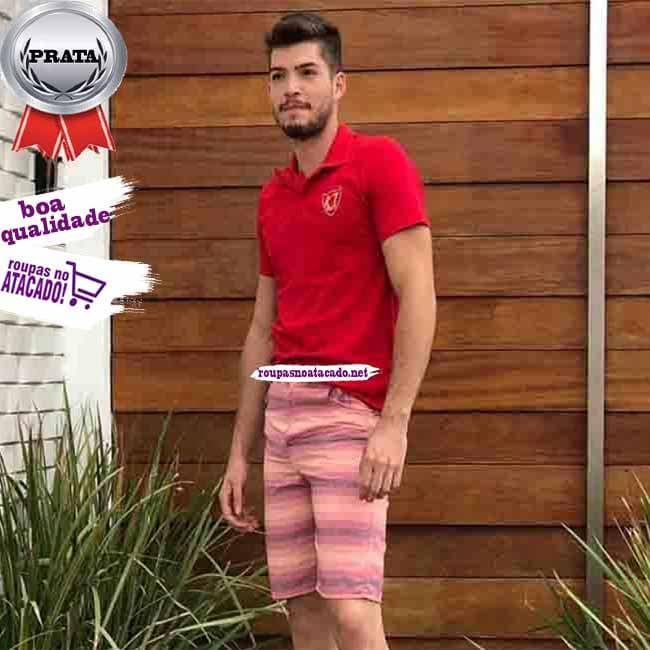 Bermudas Listrada Masculina Adulta 36 Ao 44 Bermudas Listrada Masculina Adulta 36 Ao 44