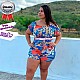 Conjunto Malha Leila Plus Size GG Conjunto Malha Leila Plus Size GG