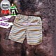 Bermudas Masculina Infantil Brim Listrados 1 a 8 Anos Bermudas Masculina Infantil Brim Listrados 1 a 8 Anos