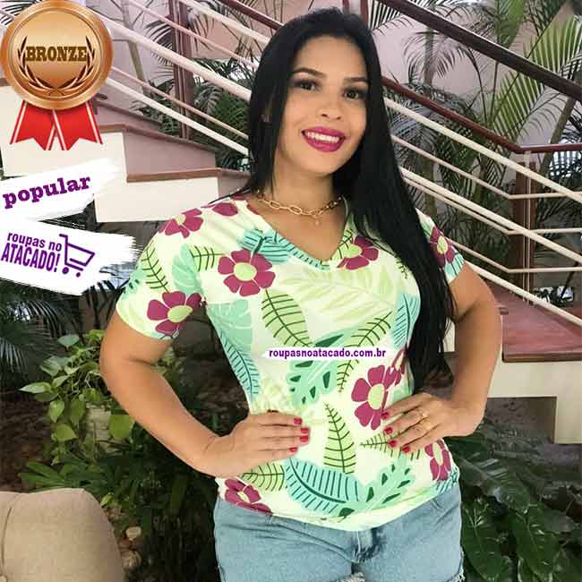 blusas estampadas de malha