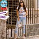 Calça Feminina Jeans Mom Cintura Alta 36 ao 44 Calça Feminina Jeans Mom Cintura Alta 36 ao 44