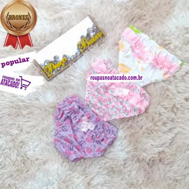 Calçinha Bunda Rica Infantil 2 a 5 Anos Calçinha Bunda Rica Infantil 2 a 5 Anos