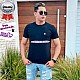 Camisa Masculina Algodão Lisa P/M/G Camisa Masculina Algodão Lisa P/M/G