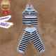 Conjuntinho infantil Ribana Liso e Listrados 1 a 2 Anos Conjuntinho infantil Ribana Liso e Listrados 1 a 2 Anos