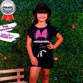 Conjunto Infantil Blogueirinha 5 a 7 Anos Fio 30 Conjunto Infantil Blogueirinha 5 a 7 Anos Fio 30