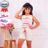Conjunto Infantil Blogueirinha 5 a 7 Anos Fio 30 Conjunto Infantil Blogueirinha 5 a 7 Anos Fio 30