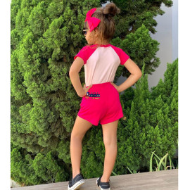 Conjunto Infantil Blusa E Short Mikaela