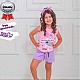 Conjunto Short Moletinho Blusa Algodão Feminino 2 a 6 Anos Conjunto Short Moletinho Blusa Algodão Feminino 2 a 6 Anos