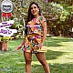 Conjunto Feminino Crepe Estampado M Conjunto Feminino Crepe Estampado M