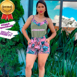 Conjunto Feminino de Crepe G Conjunto Feminino de Crepe G
