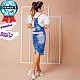 Jardineira Saia Jeans Moda Evangélica 38 ao 46 Jardineira Saia Jeans Moda Evangélica 38 ao 46