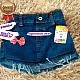 Saia Infantil Jeans 2 a 6 Anos Saia Infantil Jeans 2 a 6 Anos