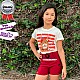 Short Feminino Infantil de Bengaline 7 a 9 anos Short Feminino Infantil de Bengaline 7 a 9 anos
