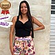 Shorts Feminino Estampados de Crepe M/G Shorts Feminino Estampados de Crepe M/G