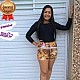 Shorts Estampado Feminino Shorts Estampado Feminino