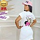 Vestido Personagens Algodão Penteada Fio 30 Penteada M Vestido Personagens Algodão Penteada Fio 30 Penteada M