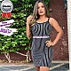 Vestidos Feminino Cloquê Listrados G Vestidos Feminino Cloquê Listrados G