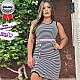 Vestidos Feminino Cloquê Listrados G Vestidos Feminino Cloquê Listrados G