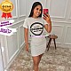 Vestidos Frases Evangélica de Algodão Fio 30 Penteada M Vestidos Frases Evangélica de Algodão Fio 30 Penteada M