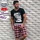 Bermuda Masculino Brim Xadrez Plus Size Bermuda Masculino Brim Xadrez Plus Size