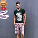 Bermudas Masculina Xadrez Cós Elastico Adultos G/GG Bermudas Masculina Xadrez Cós Elastico Adultos G/GG