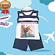 Conjunto Infantil Algodão Regata 1 a 2 Anos Conjunto Infantil Algodão Regata 1 a 2 Anos