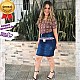 Saias Jeans Evangélica C/ Lycra no atacado Saias Jeans Evangélica C/ Lycra no atacado
