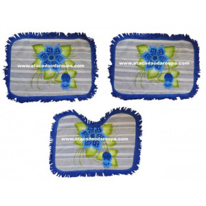 Kit Banheiro 3 Peças estampado Kit Banheiro 3 Peças estampado