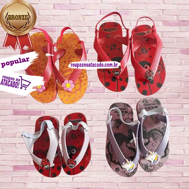 Sandália Feminina Infantil 17 Ao 24 Sandália Feminina Infantil 17 Ao 24