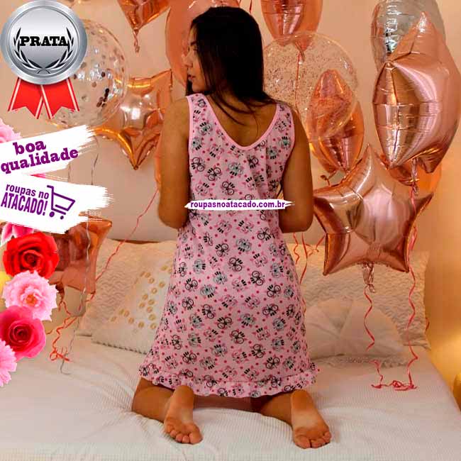 Camisola de Algodão Estampado G Camisola de Algodão Estampado G
