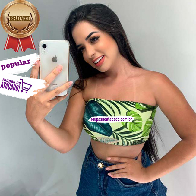 Tops Lisos e Estampados Faixa M Tops Lisos e Estampados Faixa M