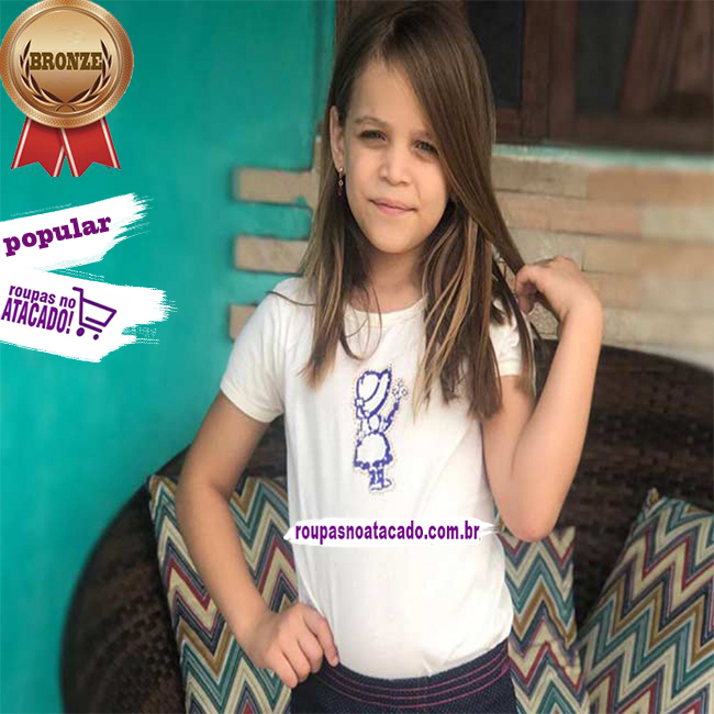 Blusa Feminina Infantil Modinha Sortidas 2 a 5 Anos Blusa Feminina Infantil Modinha Sortidas 2 a 5 Anos