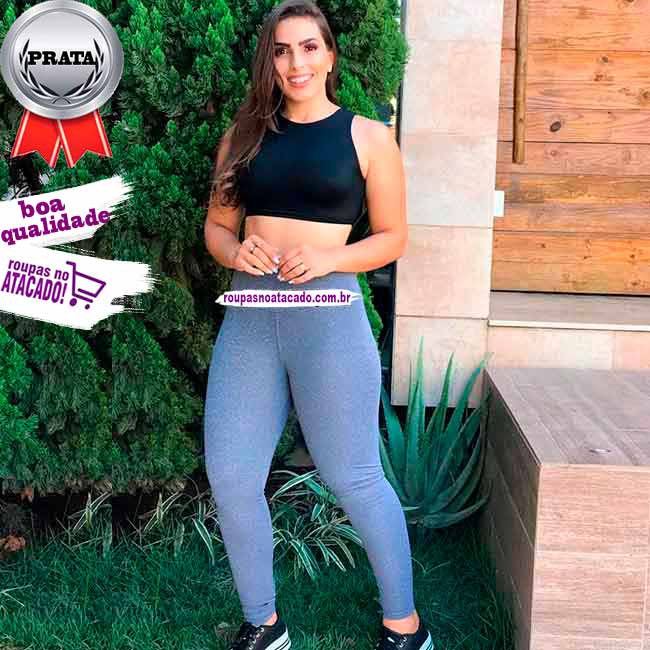 Calça Feminina Legue Lisa Fitness M/G/GG Calça Feminina Legue Lisa Fitness M/G/GG
