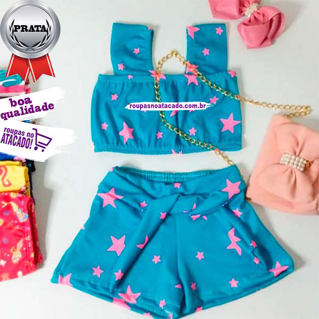 Conjuntinho Feminino Suplex 1 a 3 Anos Conjuntinho Feminino Suplex 1 a 3 Anos
