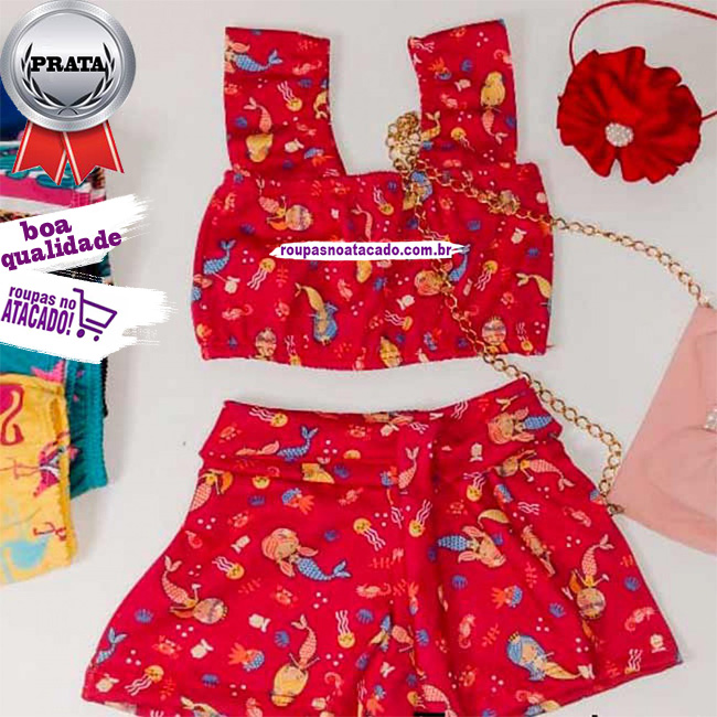 Conjuntinho Feminino Suplex 1 a 3 Anos Conjuntinho Feminino Suplex 1 a 3 Anos