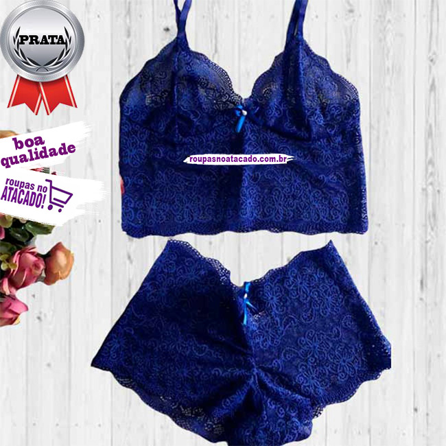 Lingerie de Renda Shortinho Sem Bojo M Lingerie de Renda Shortinho Sem Bojo M