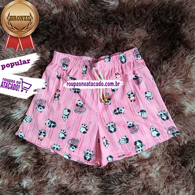 Short Feminino Juvenil Summer Plex 11 a 13 Anos Short Feminino Juvenil Summer Plex 11 a 13 Anos