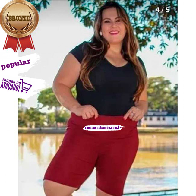 Shorts Feminino de Cacharrel P/M/G/GG Shorts Feminino de Cacharrel P/M/G/GG