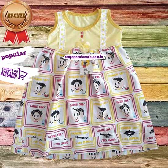 Vestidos Cabidinhos Bebê R/N Vestidos Cabidinhos Bebê R/N