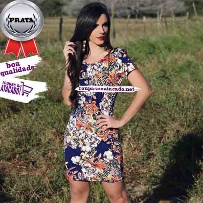 Vestidos De Malha Leila Estampados M Vestidos De Malha Leila Estampados M