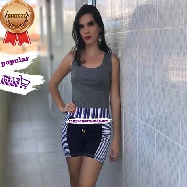 Shorts Cotton Fitness Feminino Adultos Liso G Shorts Cotton Fitness Feminino Adultos Liso G