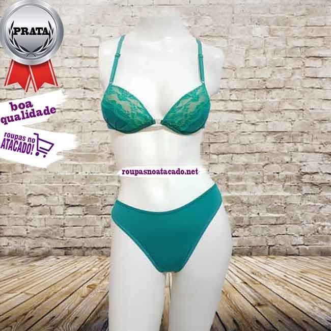 Conjunto Lingerie Renda Microfibra P/M/G Conjunto Lingerie Renda Microfibra P/M/G