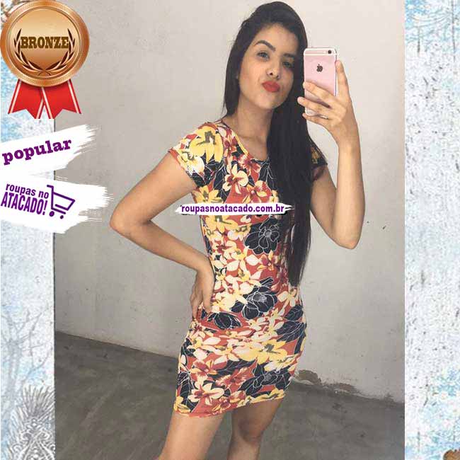Vestido Basico em Crepe M Vestido Basico em Crepe M